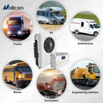 12V 24V Split Caravan Truck Parking Air Conditioner Factory Price