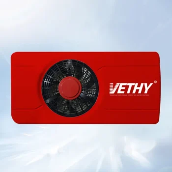 12V Truck Cooler Dual Rotary Compressor Split AC Factory Price 2025