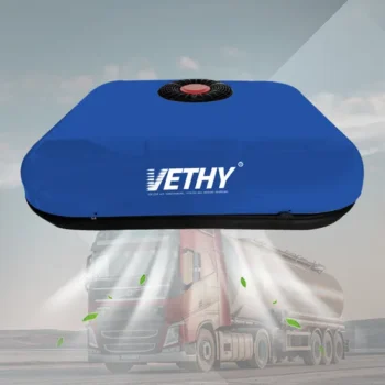 24V 2800W 9553BTU R410A Dual Rotary Compressor Cab Cooler Parking AC Factory Price