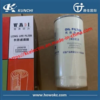 HOWO Oil Filter Vg61000070005 Jx0818 Factory Price