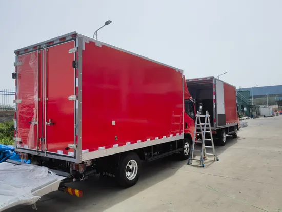 Custom Lightweight Dry Freight Truck Body Factory Price