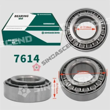 Heavy Duty Truck Steel Tapered Roller Bearing 7614 32314 Factory Price