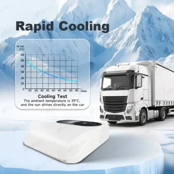 Truck Parking Air Conditioner Factory Price 12V/24V