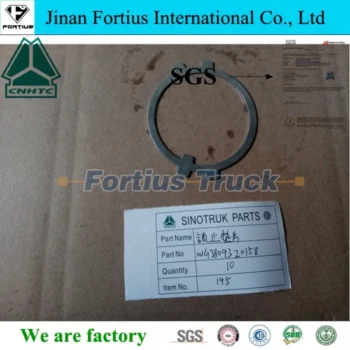 Factory Price Sinotruk HOWO Lock Washer Wg3809320158 Truck Parts