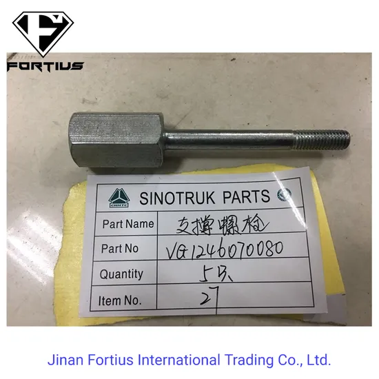 Weichai Support Bolt Vg1246070080 Truck Parts Factory Price
