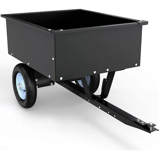 Steel Off-Road 2-Wheeled Trailer Dump Cart Factory Price