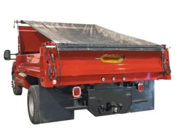 Truck Manual Crank Black Mesh Tarp System Factory Price