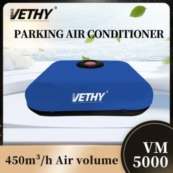 12V 7502BTU Silent Dual-Rotor Parking AC Factory Price