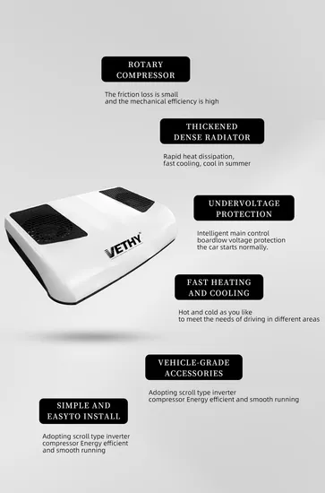 Vethy-Rooftop-Rotary-Vs02-PRO-24V-2400W-Essential-Climate-Control-Cab-for-Truck-Vans-Rvs-Vehicles-Boats-Parking-Air-Conditioner