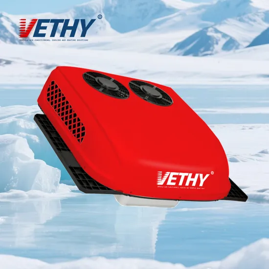 24V 12V 2400W 9000BTU Truck Parking AC Factory Price Low Noise