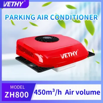 Zh800 2400W Dual Rotor Compressor RV Truck Parking AC Factory Price